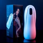 Sucking and vibrating male masturbation toy om11